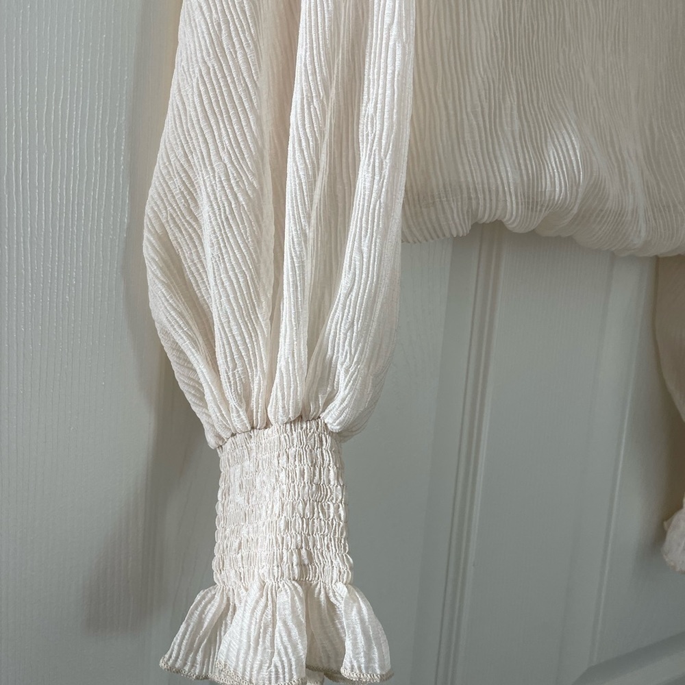 New - RUFFLED BLOUSE from Nordstrom - Picture 4 of 6